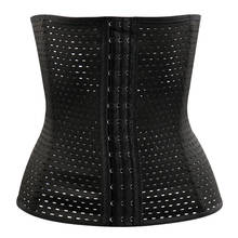 Women Waist Cinchers Ladies Corset Shaper Band Body Building Front Buckle Three Breasted High Waist Lingerie Plus Size 2024 - buy cheap