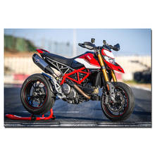 1 Piece Canvas Painting Ducati Hypermotard 950 SP Motorcycle HD Posters and Prints Wall Pictures for Living Room Decor 2024 - buy cheap