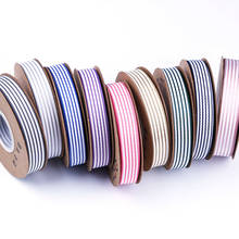 10yards/lot 16mm Pinstripe Ribbon for Hairbow Clothing Shoes Hats DIY Accessories Christmas Party Decor Gift Wrapping Ribbons 2024 - buy cheap