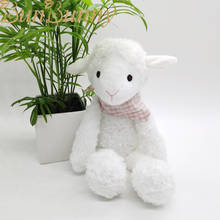 Original Sheep Plush Toys with Scarft Lovely Creative Animal Stuffed Toy Handmade Kawaii Baby snuggle Lamb Soft Toys 2024 - buy cheap