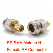 1Pcs N Type to SMA RF Coaxial Antenna Connector 50 Ohm Nickel-plated RP SMA Male Jack to N Female Plug Wireless Router Connector 2024 - buy cheap