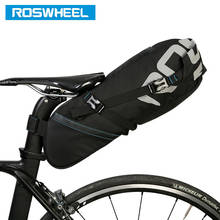 ROSWHEEL 131414  Bike Saddle Seat Storage Pannier Bicycle Seatpost BagCycling MTB Road Rear Pack Water Tight Extendable Bag 2024 - buy cheap