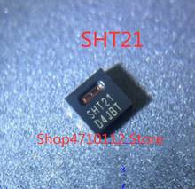 Free shipping NEW 10PCS/LOT SHT21 DFN-6  digital temperature and humidity sensor 2024 - купить недорого