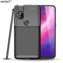 For Motorola One Hyper Case Soft Silicone Carbon Fiber Bumper Back Cover For Motorola One Hyper Phone Case Motorola One Hyper 2024 - buy cheap