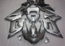 New ABS Plastic Shell Motorcycle Fairing kit Fit For Kawasaki Ninja ZX6R 636 ZX-6R 2005 2006 Bodywork set Custom Gray 2024 - buy cheap