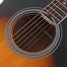 Rosete incrustação de som, decalques de buraco de som para violão, decoração para violão clássico e acústico de 107.5mm 2024 - compre barato