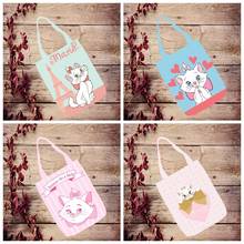 Disney Marie Cat Anime Figures Cartoon Product Cosplay Accessories Customized Shopping Bag Gifts Shoulder Bags Unisex 2024 - buy cheap