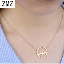 ZMZ 2019 Europe/US fashion  The wild goose  pendant cute The wild goose  necklace gift for mom/girlfriend party jewelry 2024 - buy cheap