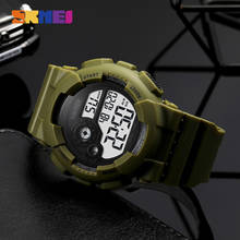 SKMEI Men Electronic Wristwatches Stopwatch Black Light Sports Watches 50M Waterproof Male Watch Reloj hombre Montre homme 1583 2024 - buy cheap