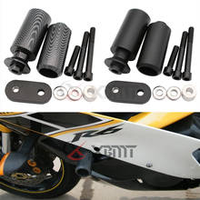 No Cut Motorcycle Frame Sliders Crash Falling Protection For Yamaha YZF-R6 YZFR6 YZF 600 R6 2006-2007 2024 - купить недорого