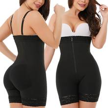 Women Shaping Girdle With Zipper Bodysuit Body Shaper Backless Sexy Seamless Shapewear Waist Slimming Corset Underwear Plus Size 2024 - buy cheap