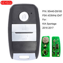 KEYECU Keyless Go Smart Remote Car Key Fob 433MHz ID47 for KIA Sportage 2016 2017 P/N: 95440-D9100 FCCID: FOB-4F08 2024 - buy cheap