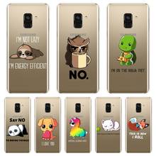 Quotes Dog Back Cover For Samsung Galaxy A3 A5 2016 2017 A6 A7 A8 2018 Silicone Phone Case For Samsung Galaxy A6 A8 Plus 2018 2024 - buy cheap