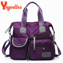 Yogodlns New Arrival Nylon Women Messenger Bags Casual Large Capacity Ladies Handbag Female Crossbody Shoulder Bags Waterproof 2024 - buy cheap