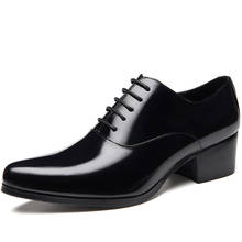 Мужская официальная обувь из натуральной кожи на шнуровке; Цвет черный, белый; брендовые Роскошные модные мужские свадебные туфли с острым носком; модельные туфли 2024 - купить недорого