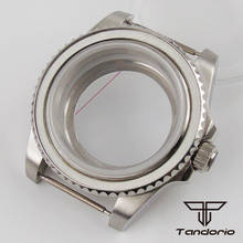 Fit NH35 NH35A NH36 NH36A Movement 40mm Watch Case Sapphire Glass Without Bezel Insert 2024 - buy cheap