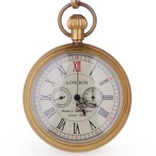 Часы наручные механические в стиле ретро Лондона с 5 небольшими циферблатами и римскими цифрами 2024 - купить недорого