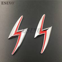 Автомобильный Стайлинг 3D S-образный автомобильный металлический сплав Багажник клейкий значок задняя дверь Дискретная Эмблема для Nissan S14 S15 2024 - купить недорого