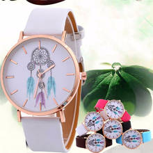 relojes para mujer Ladies Casual Watches Fashion Dream catcher Quartz Watch Leather Strap Belt women's watches Dress Clock #D 2024 - buy cheap