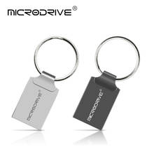 Mini pen drive usb + chaveiro, flash drive 64gb 4gb 8gb 16gb 32gb 2024 - compre barato