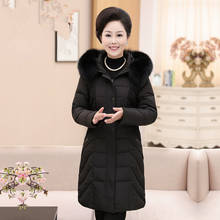 Jacket Down Duck Women Artificial Fur Long Coat Winter Jacket Women Korean Parka Plus Size 5xl 6xl Chaqueta Mujer MY1488 2024 - buy cheap