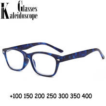 +1.0 1.5 2.0 2.5 3.0 3.5 4.0 Ultralight Square Reading Glasses Men Women Retro Spectacles Eyeglasses Vintage Glasses Frame 2024 - buy cheap
