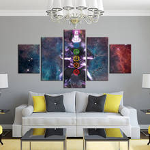 Canvas Painting 7 chakras 5 Piece Picture Wall Art Prints Modular Cuadros Poster Home Decor 2024 - buy cheap