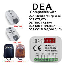 Deal-mando a distancia para puerta de garaje, mando a distancia de repuesto, código rodante, DEA, GT2, GT4, 433,92 mhz 2024 - compra barato