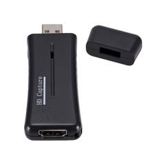 HDMI Video Capture Card USB 2.0 Port HD 1 Way HDMI 1080P Mini Video Capture Acquisition Card for Computer Windows XP 2024 - buy cheap