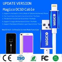 Cable MAGICO OEM DCSD para iPhone, puerto Serial de ingeniería, Cable USB DCSD para iPhone 7/7P/8/8P/X, Cable de restauración DFU, 10 Uds. 2024 - compra barato