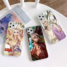 japanese anime Dr Stone Phone Case for iphone 12 pro max 11 pro XS MAX 8 7 6 6S Plus X 5S SE 2020 XR cover 2024 - buy cheap