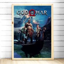 God Of War Video Game Figure Posters And Prints Canvas Printed Painting Art Wall Pictures Home Decor For Living Room Decoration 2024 - buy cheap