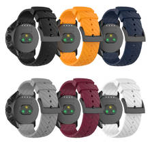 Correa de silicona de 24mm para reloj inteligente SUUNTO 9, D5 Baro, SUUNTO Spartan, deportivo, accesorios HR 2024 - compra barato