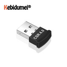 Adaptador usb sem fio bluetooth, v5.0, mini dispositivo transmissor e receptor de música bluetooth para pc 2024 - compre barato