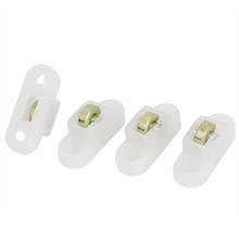 4 pcs door window cabinet single sliding metal roller wheel 8mm Dmr. 2024 - buy cheap