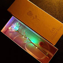 Яркий светящийся искусственный светодиодный светильник в виде Розы, подарки для девушек, любовь, светящаяся Роза, Рождественский Подарок на годовщину, dia de la madre 2024 - купить недорого