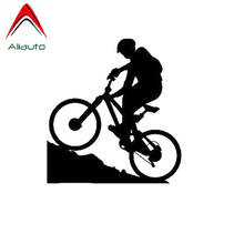 Aliauto Creative Car Sticker Mountain Biking Extreme Sports Bicycle Boy Vinyl Personality Accessories PVC Decal,11cm*10cm 2024 - buy cheap