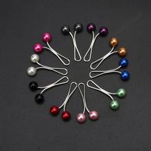 24Pcs Muslim Hijab Scarf Pin Pearl Clip Scarf Pin Headscarf Shawl Scarf Accessories Lady Muslim Scarf Clips Jewerly Gift 2024 - buy cheap