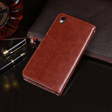 For Sony Xperia M4 Aqua Case Stand Leather Flip Wallet Cover For Sony Xperia M4 Aqua Phone Case Funda 2024 - buy cheap