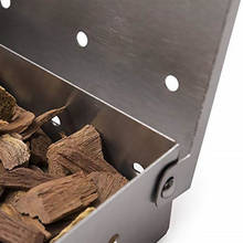 Thick Stainless Steel Smoker Box For BBQ Wood Chips Grilling Utensils 2024 - купить недорого