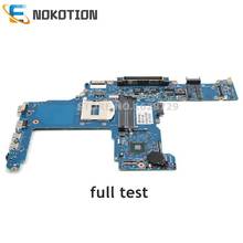 Nokotion-placa mãe para probook 744016 601, aparelho de teste completo, compatível com hp probook gma hd 744016, ddr3l 2024 - compre barato