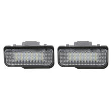 1 Pair 18 LED License Number Plate Light For Bmw License Plate Lamp W203 5D W211 W219 White License Plate Lights Lamp 6500K 2024 - buy cheap