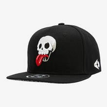 Gorra con bordado de calavera para hombre y mujer, Gorro de béisbol con bordado de Calavera, estilo Hip Hop, plano, Kpop 2024 - compra barato