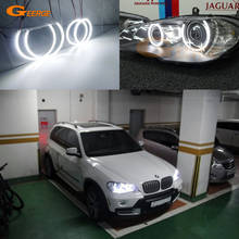 Для BMW X5 e70 2007 2008 2009 2010 2011 2012 2013 ультра яркий SMD светодиодный комплект колец ангельские глазки halo Дневной светильник Стайлинг автомобиля 2024 - купить недорого