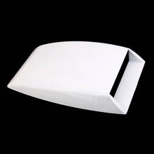 Universal Auto Roof Hood Air Flow Decorative Vent Cover Sticker (White) 2024 - buy cheap