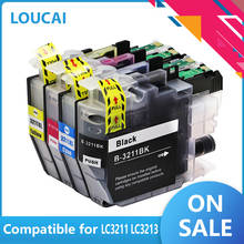 Cartucho de tinta para impressoras, compatível com lc3211 lc3213 2024 - compre barato