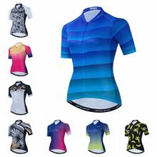 Weimostar-Camiseta de Ciclismo para mujer, ropa deportiva para exteriores, Maillot para Ciclismo de montaña o carretera, Verano 2024 - compra barato