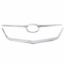 Rejilla de parachoques delantero para Toyota Corolla 2007-2010, moldura con Logo 2024 - compra barato