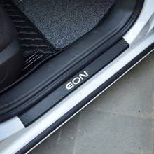 4Pcs Car Door Sill Protector Sticker Carbon Fiber Vinyl Sticker For Hyundai Eon Car Accessories 2024 - buy cheap