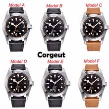 Corgeut 41mm Miyota 8215 dive Automatic wrist watch men sapphire glass black strile dial luminous deployant clasp waterproof 2024 - buy cheap